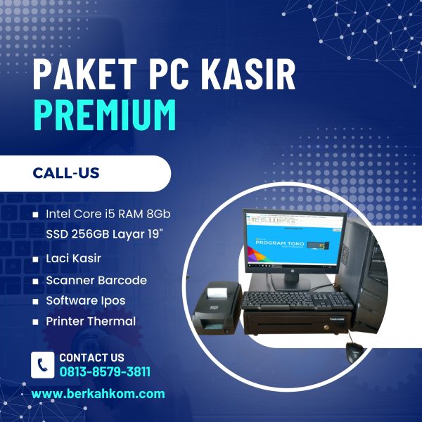 Paket Komputer PC Kasir Premium