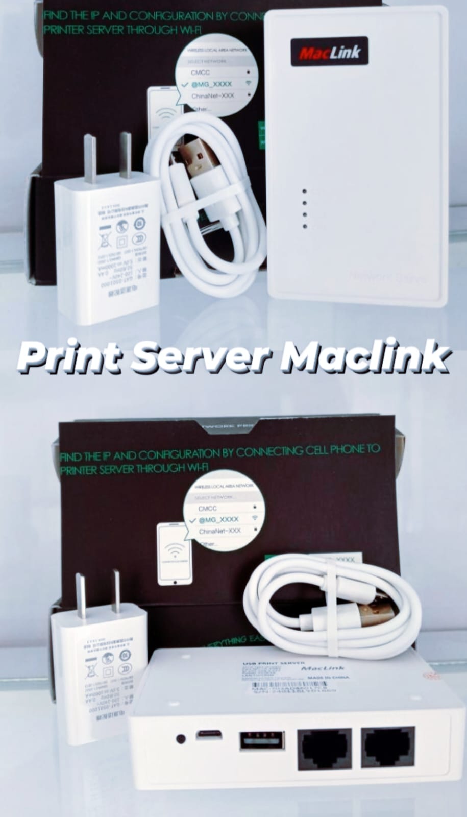 Print Server MacLink SR-P483 USB Original