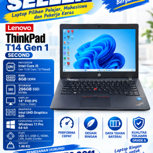 Laptop Lenovo Thinkpad T14 Second Grade A